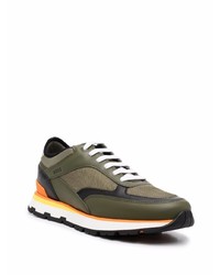 Chaussures de sport olive BOSS