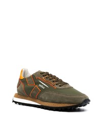 Chaussures de sport olive Ghoud