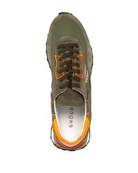 Chaussures de sport olive Ghoud