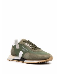 Chaussures de sport olive Ghoud