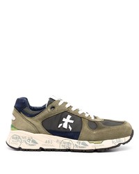 Chaussures de sport olive Premiata