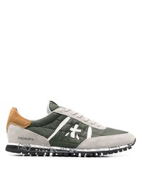 Chaussures de sport olive Premiata