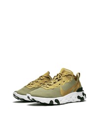 Chaussures de sport olive Nike