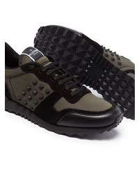 Chaussures de sport olive Valentino Garavani