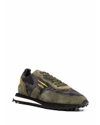 Chaussures de sport olive Ghoud