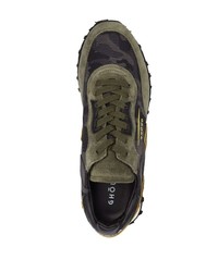 Chaussures de sport olive Ghoud