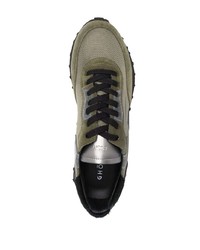 Chaussures de sport olive Ghoud