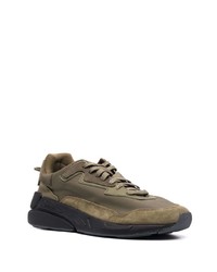 Chaussures de sport olive Diesel