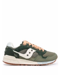 Chaussures de sport olive Saucony