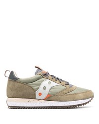 Chaussures de sport olive Saucony