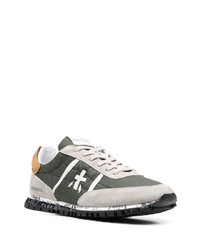 Chaussures de sport olive Premiata