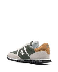 Chaussures de sport olive Premiata