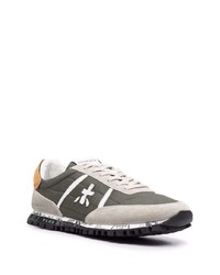 Chaussures de sport olive Premiata