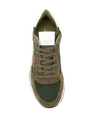 Chaussures de sport olive Philippe Model Paris