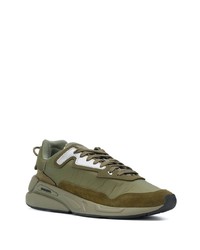 Chaussures de sport olive Diesel