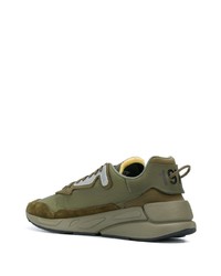 Chaussures de sport olive Diesel