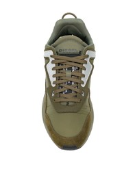 Chaussures de sport olive Diesel