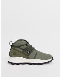 Chaussures de sport olive Timberland