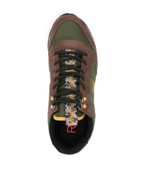 Chaussures de sport olive Sun 68