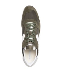 Chaussures de sport olive Diadora