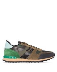 Chaussures de sport olive Valentino Garavani