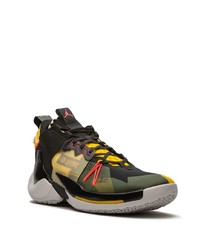 Chaussures de sport olive Jordan