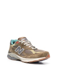 Chaussures de sport olive New Balance