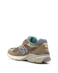 Chaussures de sport olive New Balance