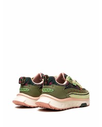 Chaussures de sport olive Puma