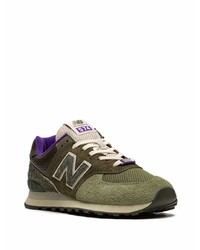 Chaussures de sport olive New Balance