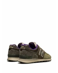 Chaussures de sport olive New Balance