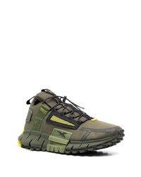 Chaussures de sport olive Reebok