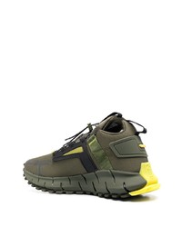 Chaussures de sport olive Reebok