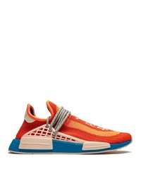 Chaussures de sport orange Adidas By Pharrell Williams