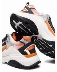 Chaussures de sport orange Amiri