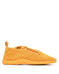 Chaussures de sport orange Bottega Veneta