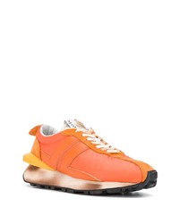 Chaussures de sport orange Lanvin