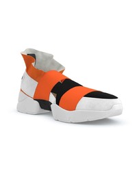 Chaussures de sport orange Emilio Pucci