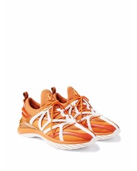 Chaussures de sport orange Jimmy Choo