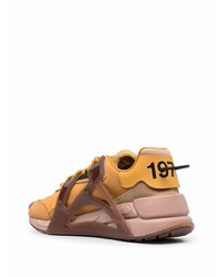 Chaussures de sport orange Diesel