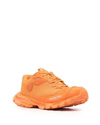 Chaussures de sport orange Balenciaga