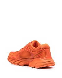 Chaussures de sport orange Heron Preston