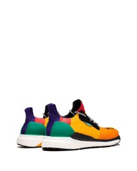 Chaussures de sport orange Adidas By Pharrell Williams