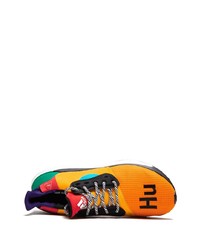 Chaussures de sport orange Adidas By Pharrell Williams