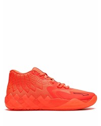 Chaussures de sport orange Puma