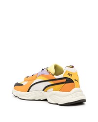 Chaussures de sport orange Puma