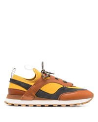 Chaussures de sport orange Salvatore Ferragamo