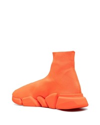 Chaussures de sport orange Balenciaga