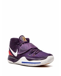 Chaussures de sport pourpre foncé Nike