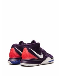 Chaussures de sport pourpre foncé Nike